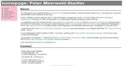 Desktop Screenshot of pmeerw.net